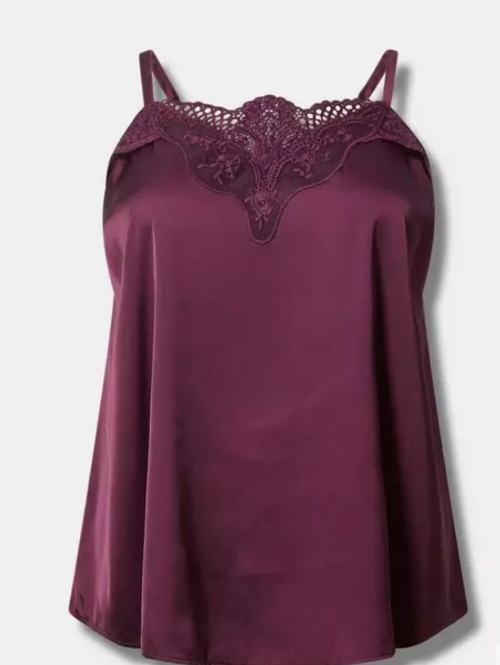 5X Torrid Lace Detail Camisole
